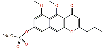 Neocomantherin sulfate